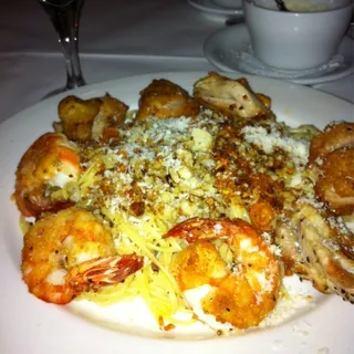 Shrimp and Chicken Picante (Spicy Garlic Shrimp and Chicken)