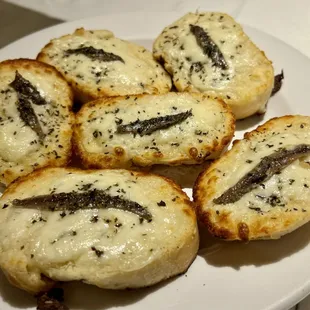 Anchovy Garlic Bread (off menu)