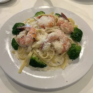 Shrimp Fettucini Alfredo - Small