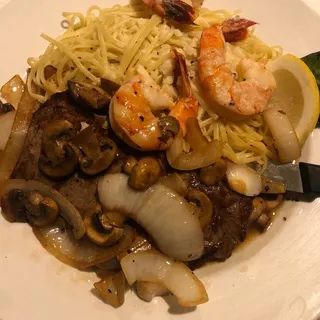 New York Steak & Shrimp Scampi