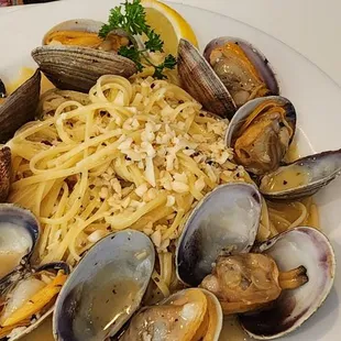 Clams Casino Linguine