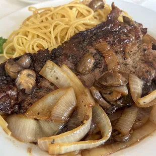 Ny Steak Linguini Pasta