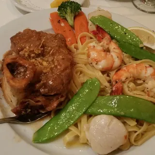 Osso Bucco & Shrimp Picante