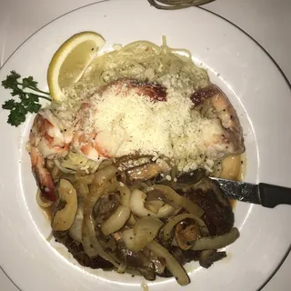New York Steak & Shrimp Scampi