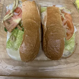 Turkey with Provolone Cheese Cold Sub