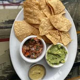 Chips, Salsa, and Guacamole