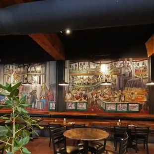 The art alone is worth paying a visit