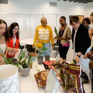 Indoor planting workshop with Airiel Barrientos, founder of Orbis Landscape Architecture