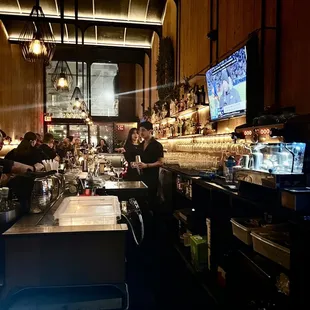 Bar area