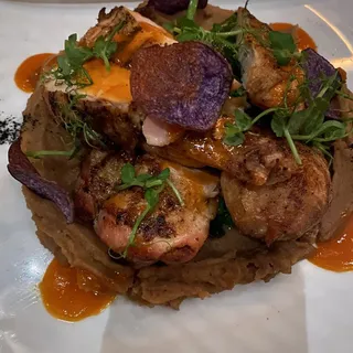 Half Grilled Amish Chicken