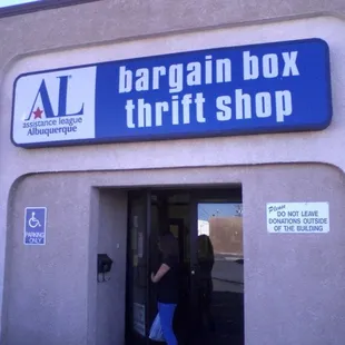 bargain box thrift shop