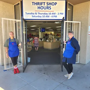 Welcome to the local Thrift Shop that supports our community.