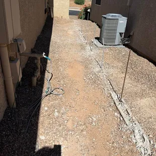 4 and a half years my wall was here until the day my for sale sign went up then the neighbor complained