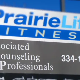 Look for our name on the monument sign out front