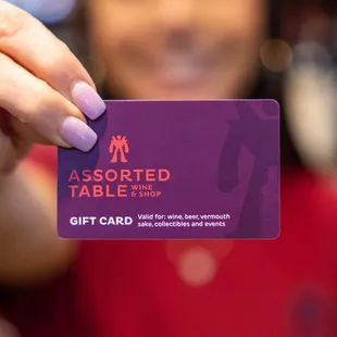 Can&apos;t decide which bottle to gift?! Keep it simple and load a gift card with any amount.