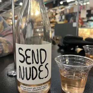 Send nudes! Dry rose suggestion from the friendliest man working.