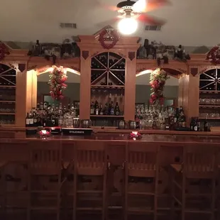 Come enjoy our cozy restaurant decorated for the holidays and ready for your family or company Christmas Party