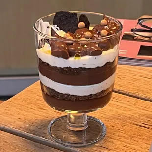 Chocolate budino