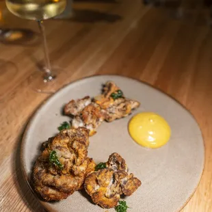 Maitake mushroom dish