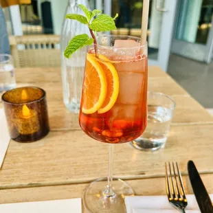 Zero proof spritz