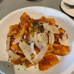 Rigatoni with sausage