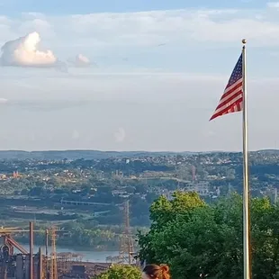 Overlooking the Mon Valley/Kennywood territory