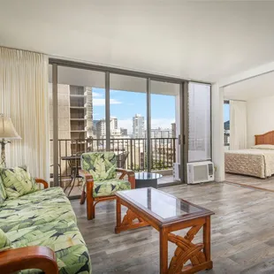 Aston at the Waikiki Banyan - 1 Bedroom Standard Living Area