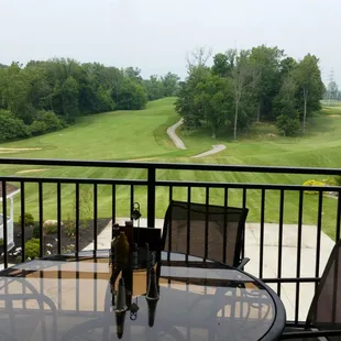 View from the restaurant
