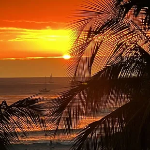 Sunset from my balcony using my zoom camera iPhone 14