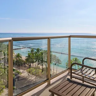 Aston Waikiki Circle Hotel - Ocean View Balcony