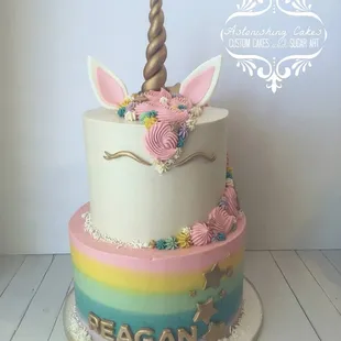 Unicorn Birthday Cake