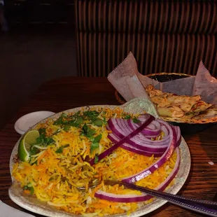 Vegetable biryani