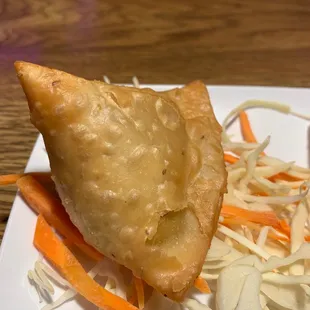 Greatness Samosa Don't forget the tamarind chutney