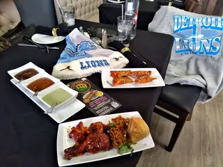 Pink garlic Indian cuisine