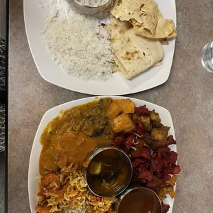 The lunch buffet spread. My new favorite in Omaha