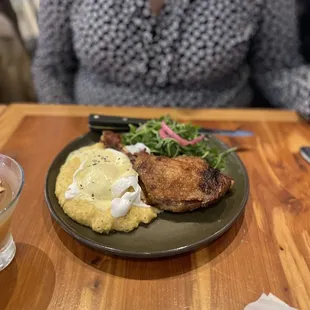 Duck, duck and duck (no goose!)  Duck confit, duck egg, duck hollandaise