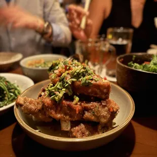 Fried chicken wing flats