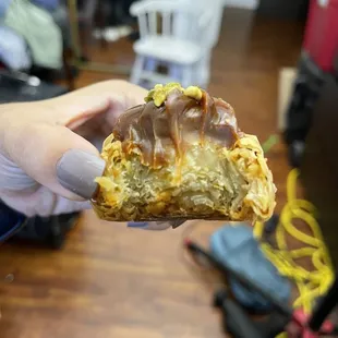Chocolate Caramel Baklava  @dangit.all