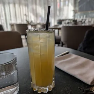 Non alcoholic drink from the bar