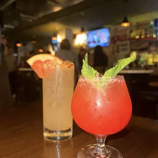 Squirt Paloma &amp; Raspberry Mai Tai