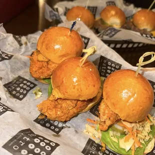 Fried Chicken Sliders (3)