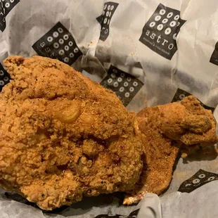 Excellent fried chicken