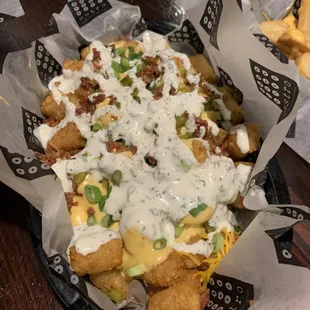 Tater Tots Loaded