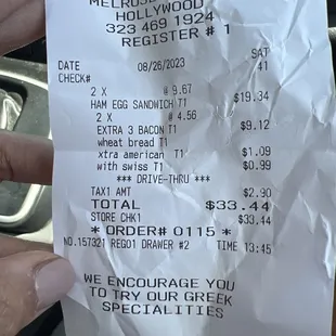 Got charged 34 bucks for two sandwiches that should've costed 4 bucks. What a scam, don't go here.