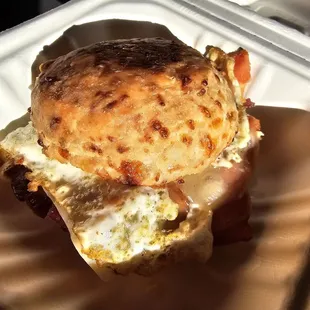 Egg Royale sandwich