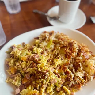 Breakfast Burrito - Deconstructed