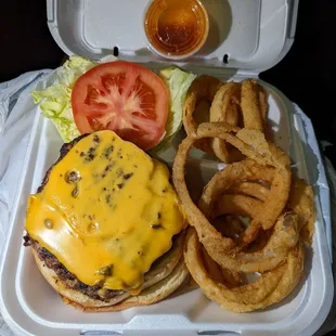 LA&apos;s Best Hamburger With Cheese.