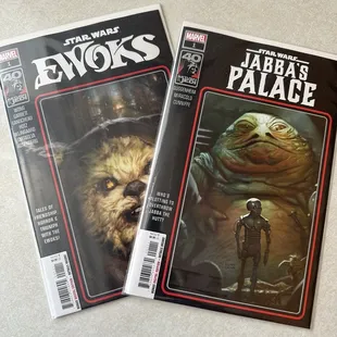 Star Wars one-shot comics.