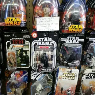 Large selection of Star Wars items