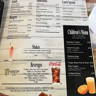 Menu Page 2